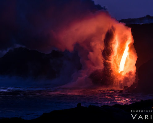 Lava Photo on Big Island, Hawaii by Varina Patel