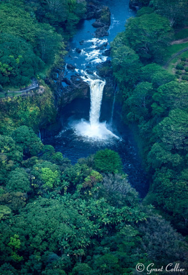 Aerial View, Rainbow Falls