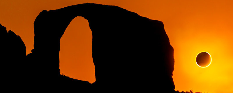 Annular Solar Eclipse Over Arizona