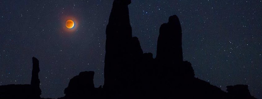 Total Lunar Eclipse over Canyonlands N.P.