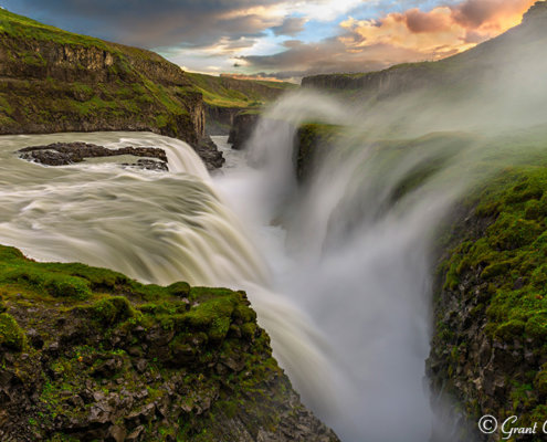 Nature Photography Example from Gulfoss Falls, Iceland