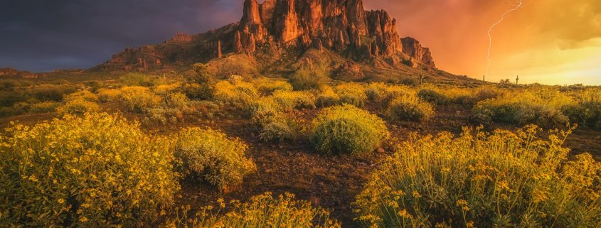 Cover for lightning photography article by Peter Coskun