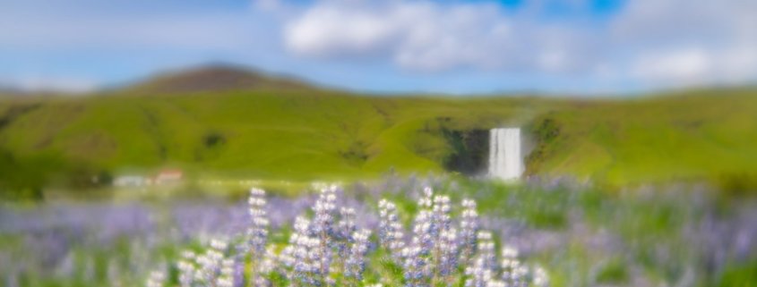 Landscape photography with Lensbaby Velvet 56 at Skogafoss, Iceland by Jay Patel